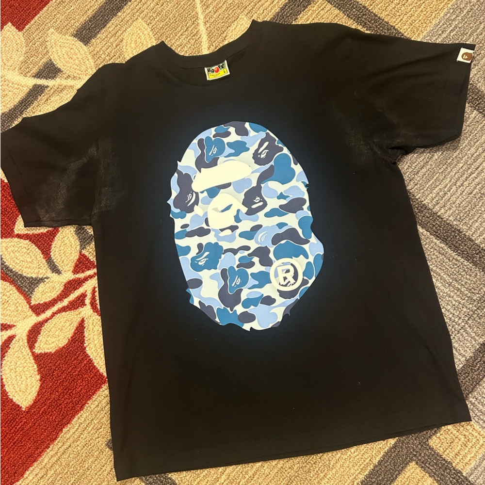 BAPE Blue Camo T-Shirt